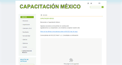 Desktop Screenshot of capacitacion.natacionmexico.com